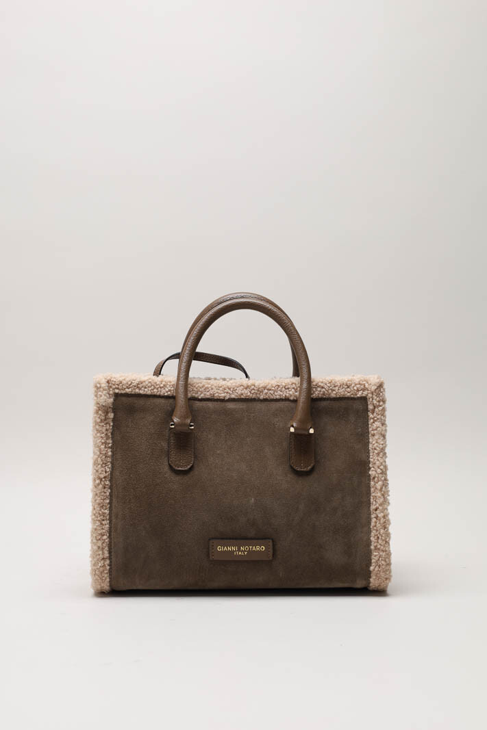 Taupe Handtas