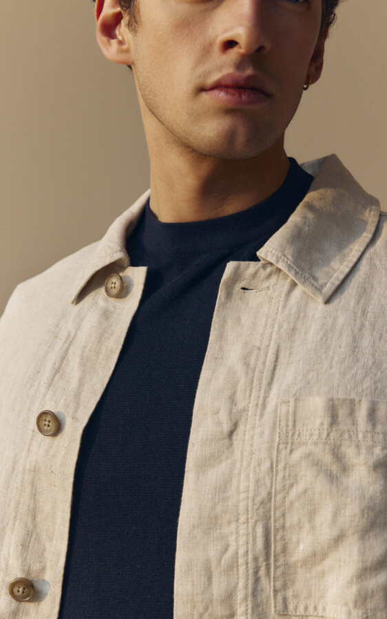 Beige Overshirt image