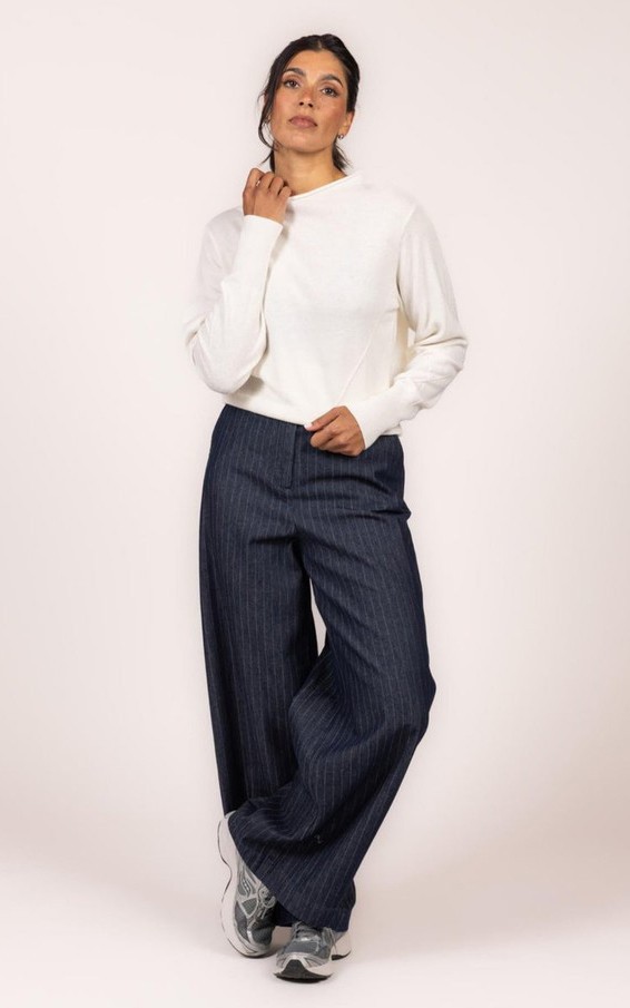 Donkerblauw Broek image