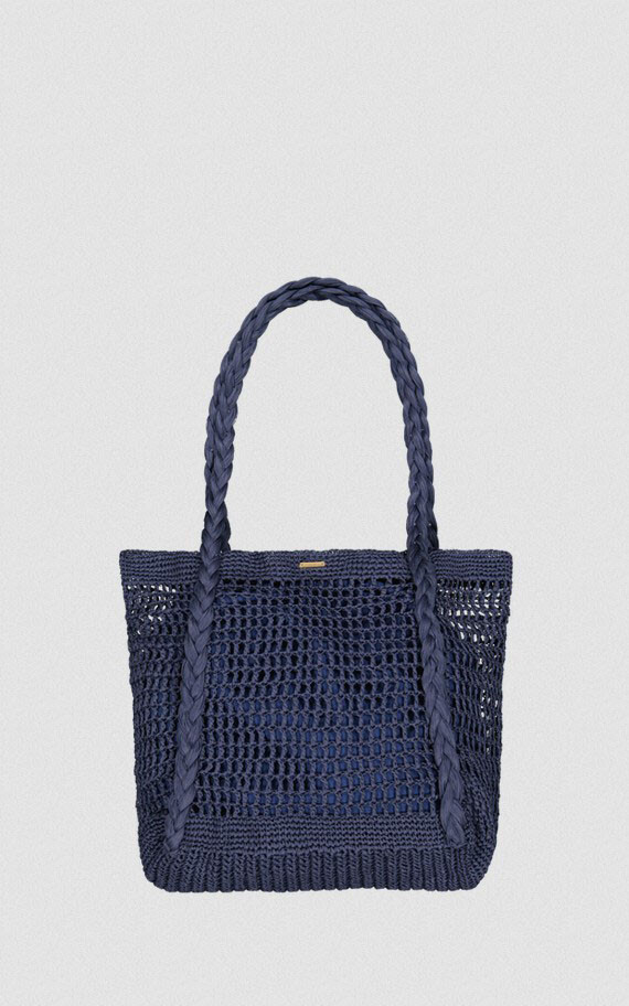 Blauw Shopper