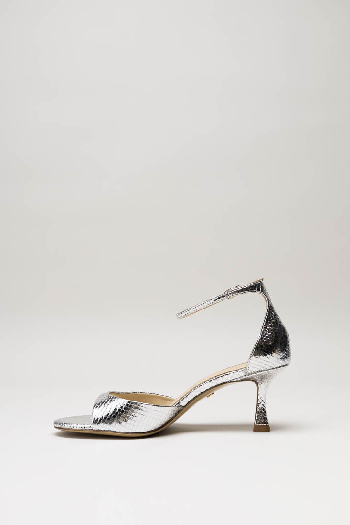 Zilver Sandaal hak image