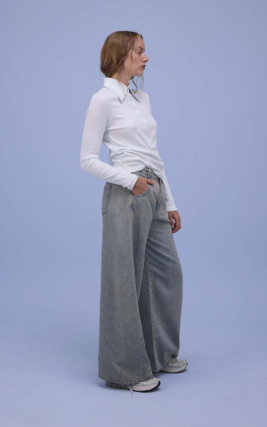 Lichtblauw T-shirt/top image