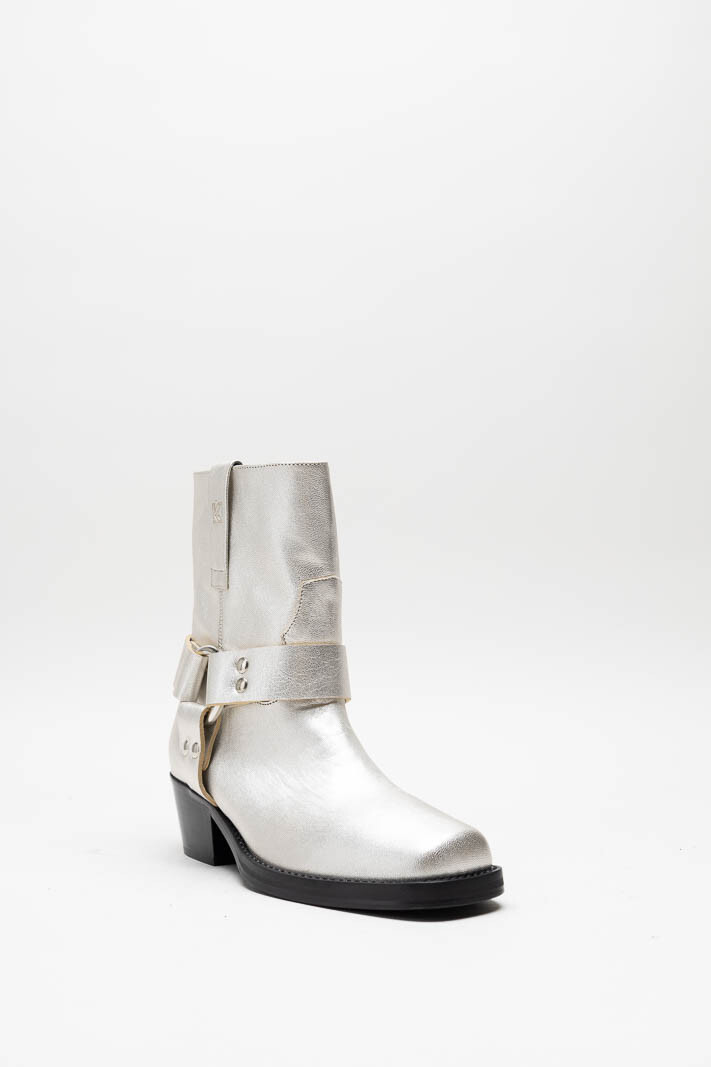 Zilver Enkellaars hak