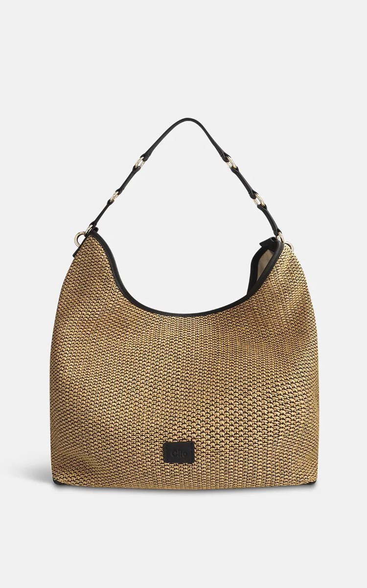 Beige Schoudertas image