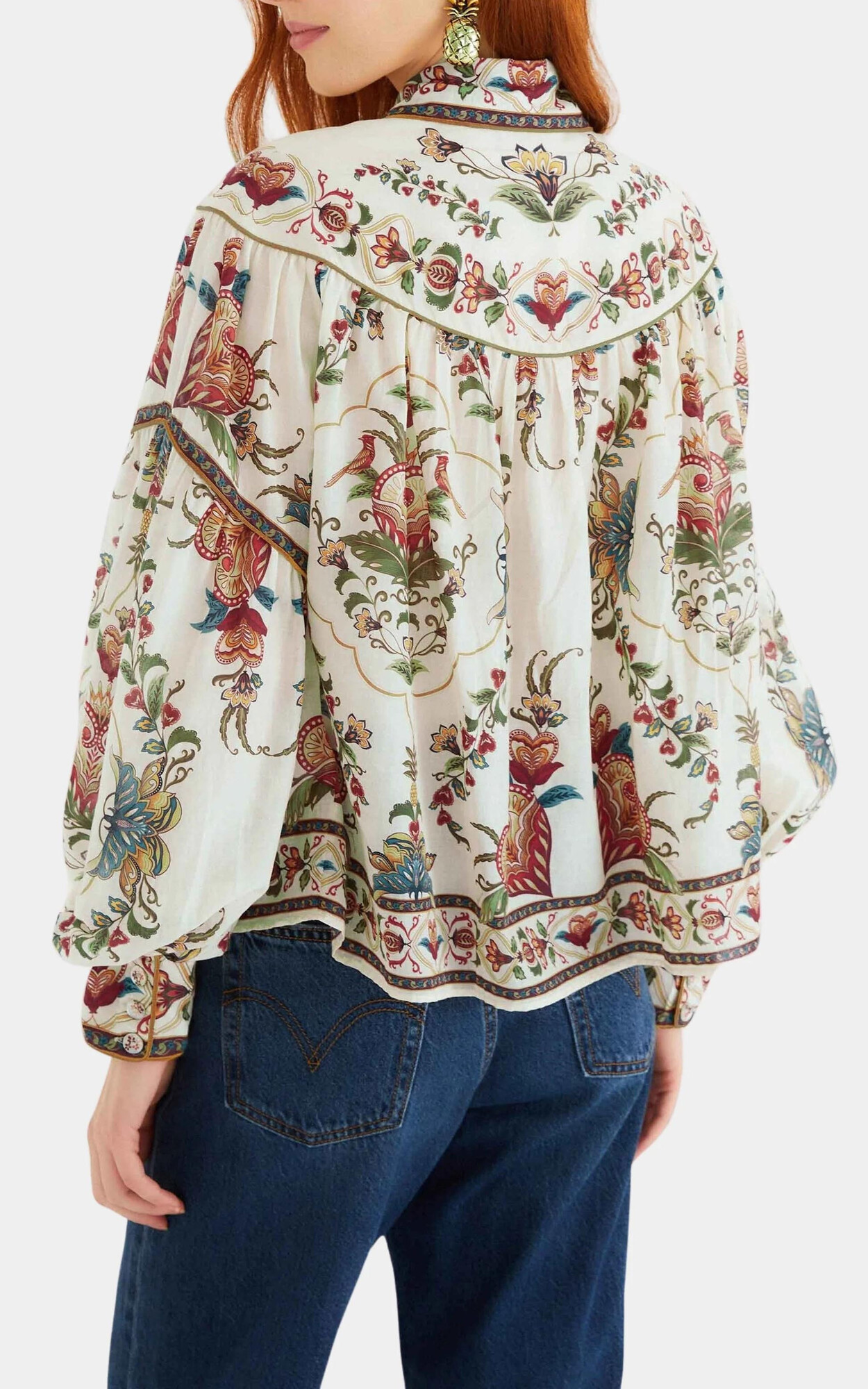 Multi beige Blouse