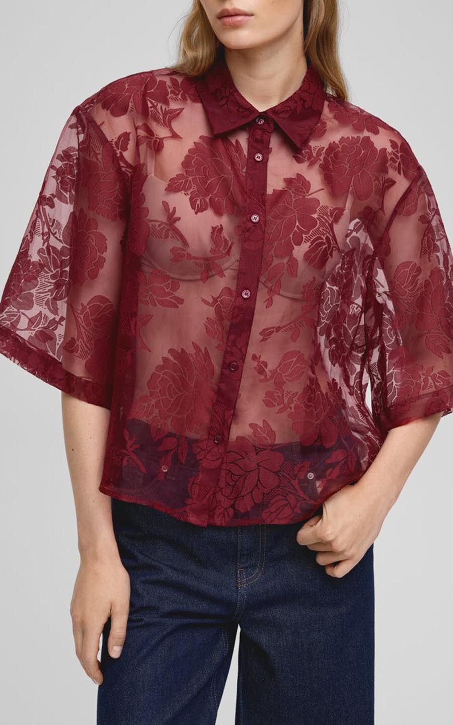 Bordeaux Blouse