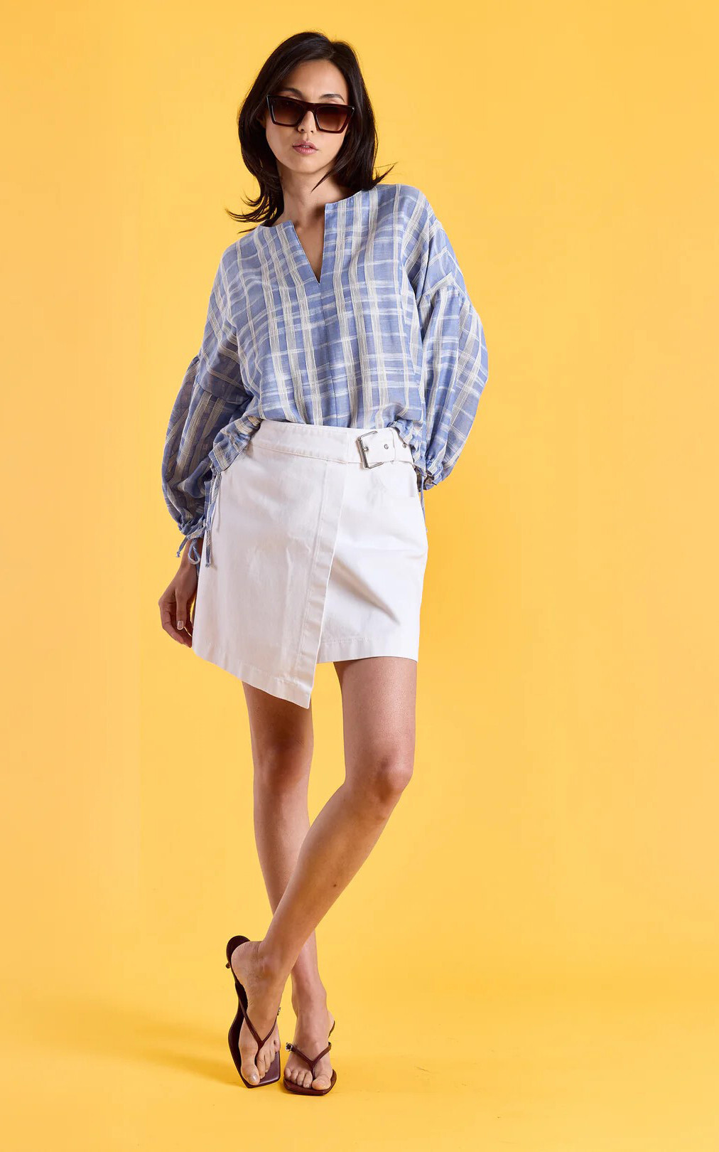 Blauw Blouse image