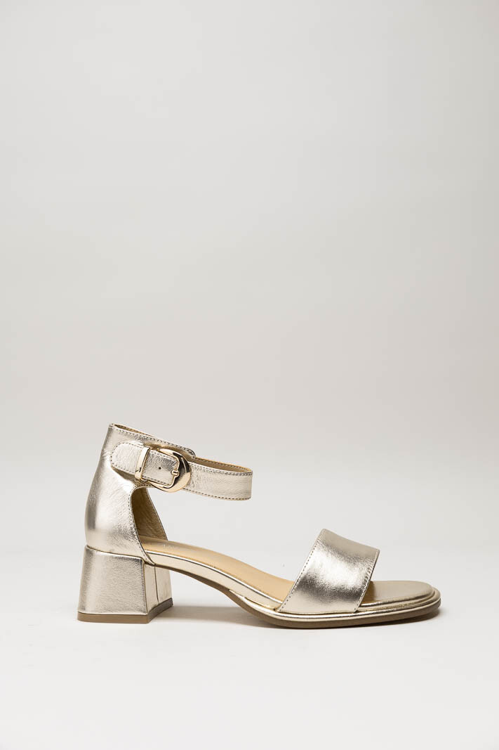 Goud Sandaal hak