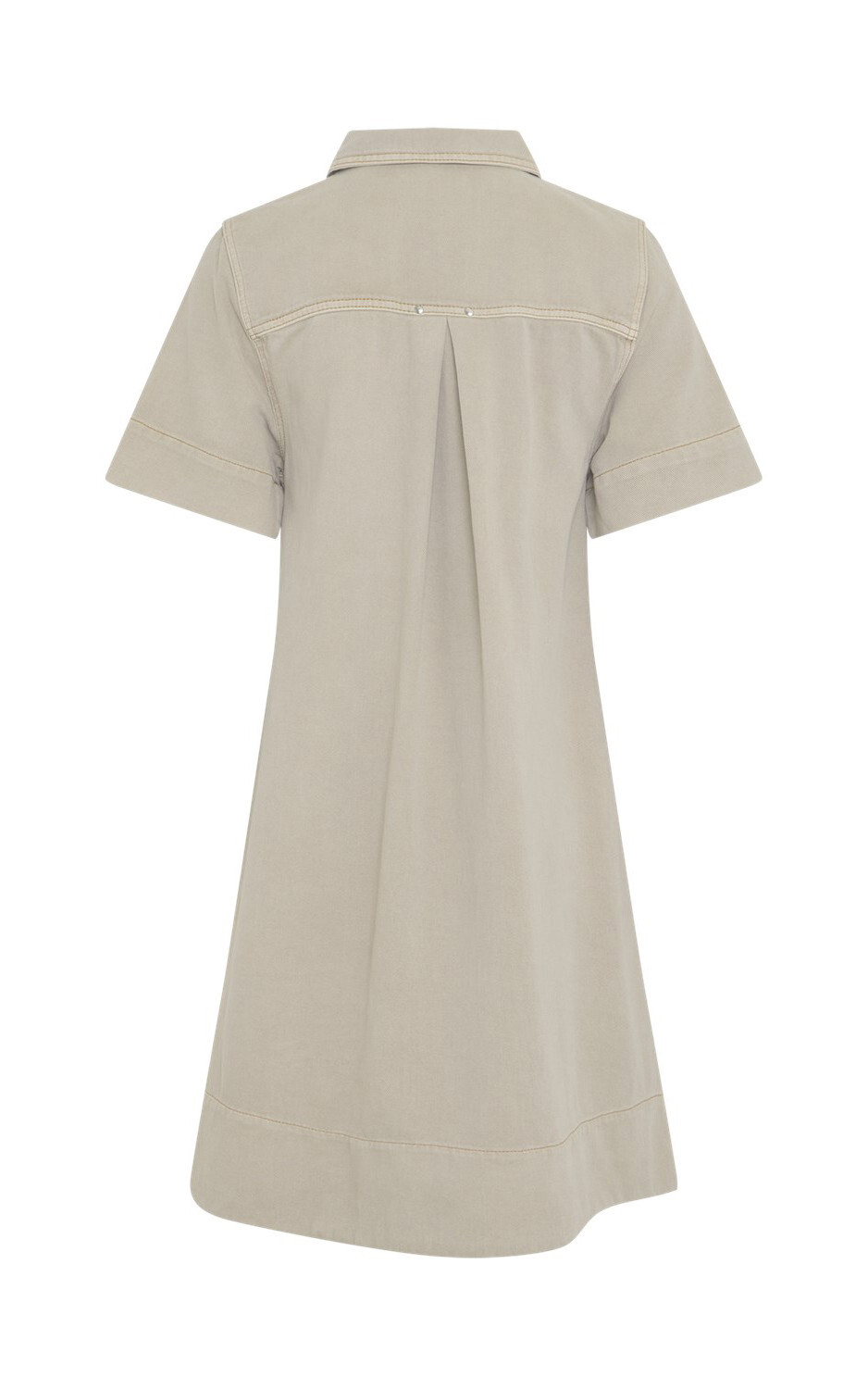 Beige Jurk