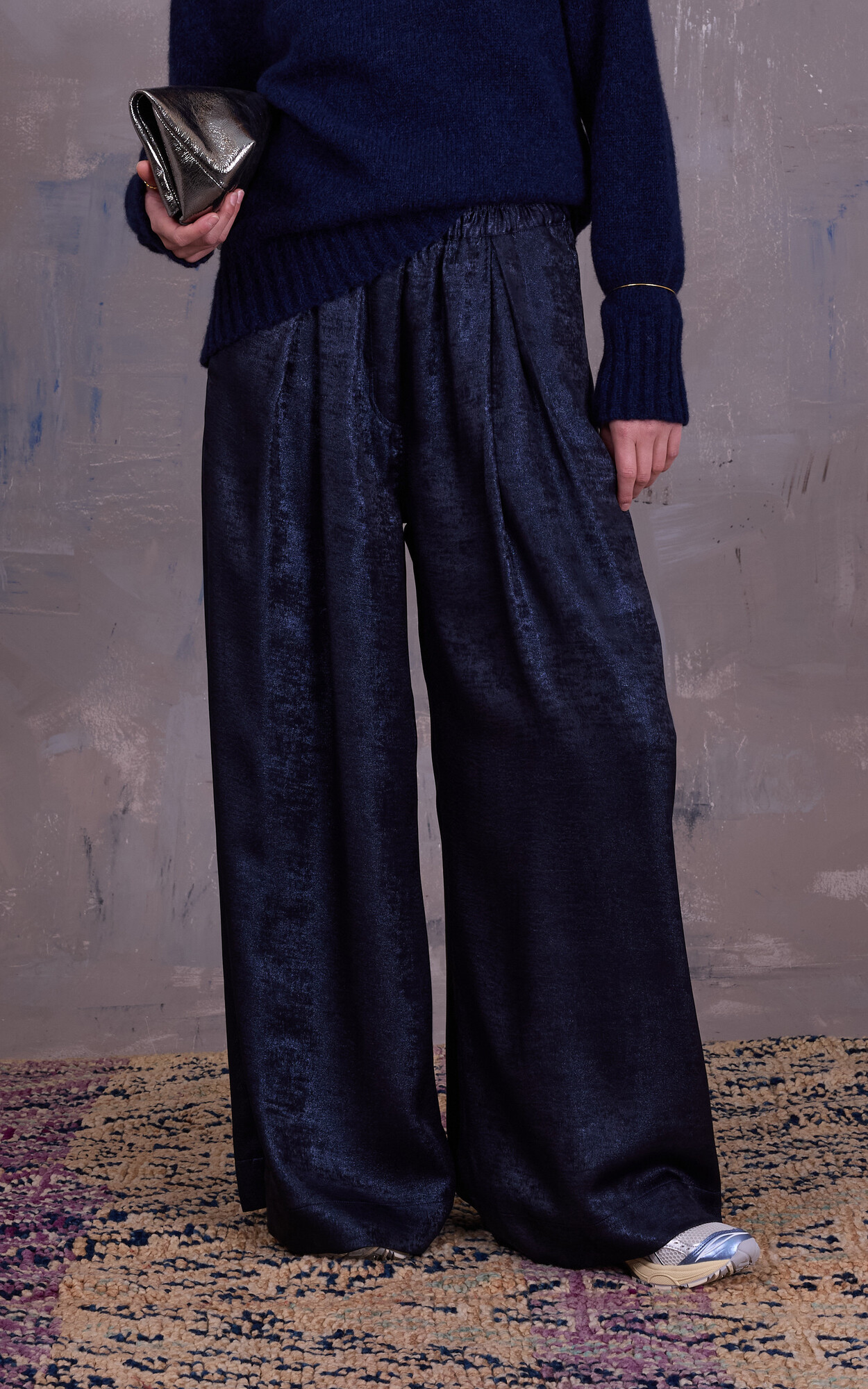 Donkerblauw Broek