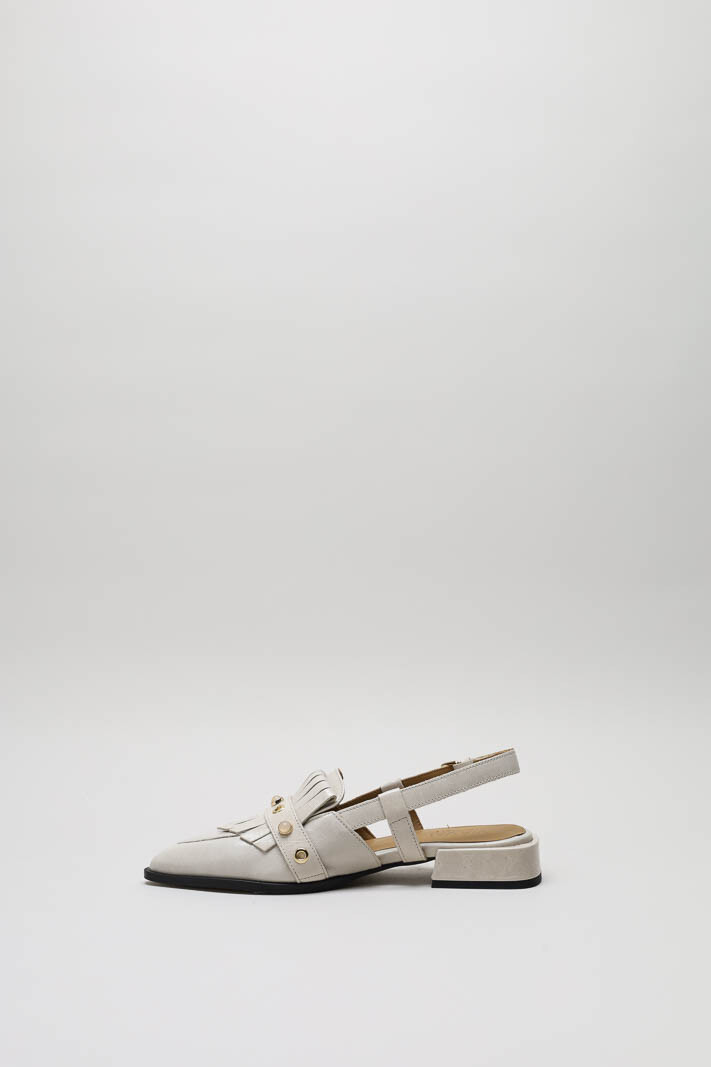 zoom in on Ecru Mocassin image Ecru Mocassin image