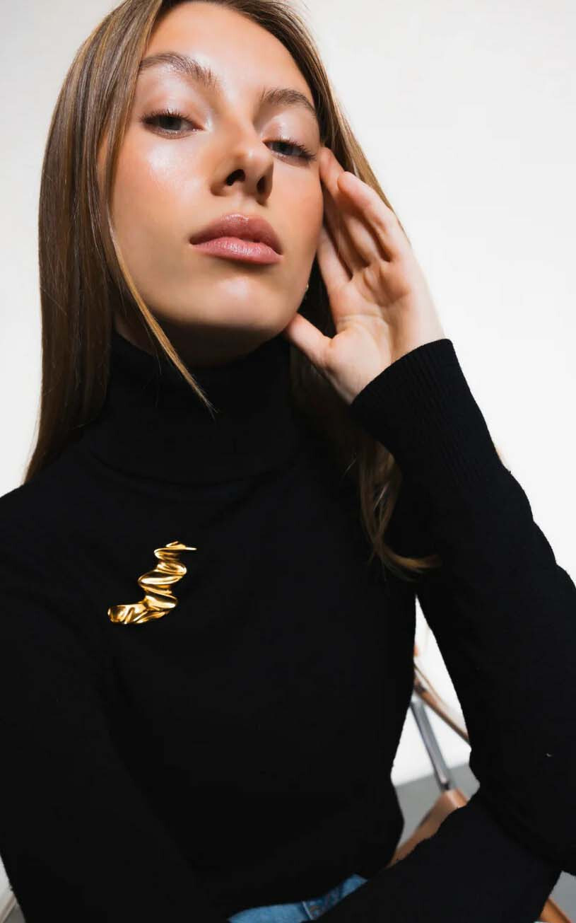 Goud Broche