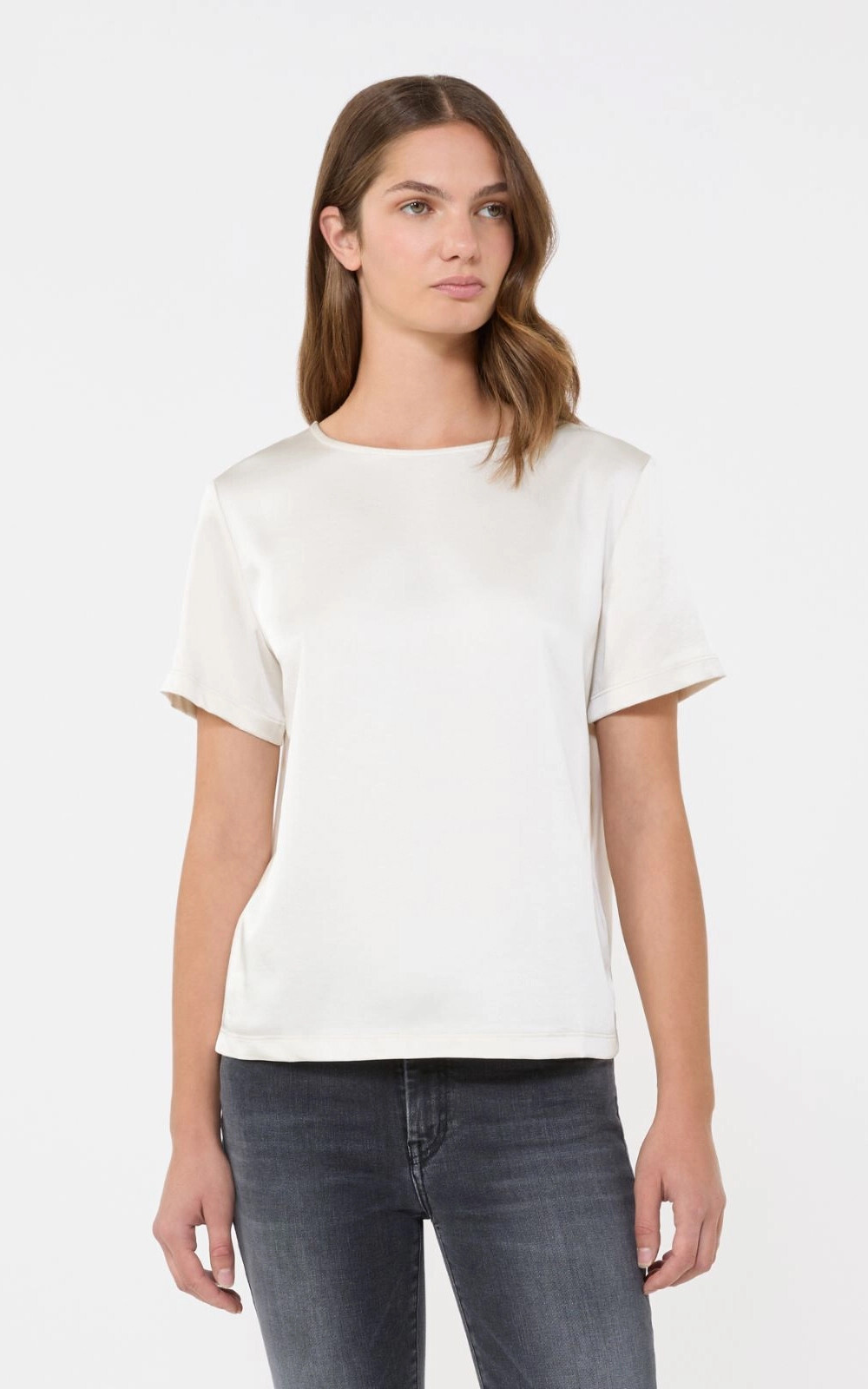 Ecru T-shirt/top