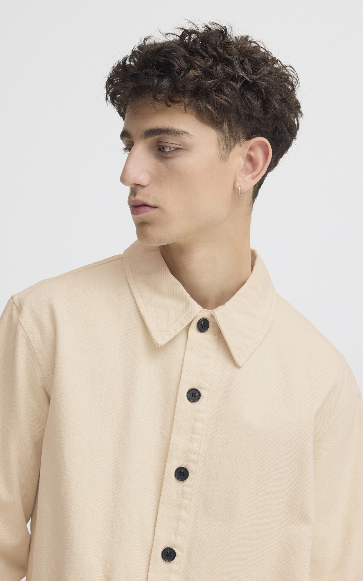 Beige Overshirt image