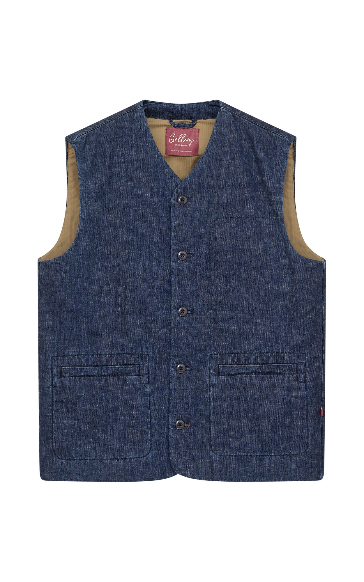 Blauw Gilet image