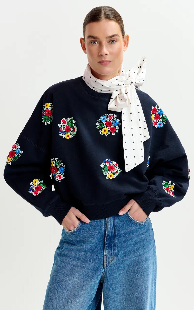 Blauw Sweater/trui