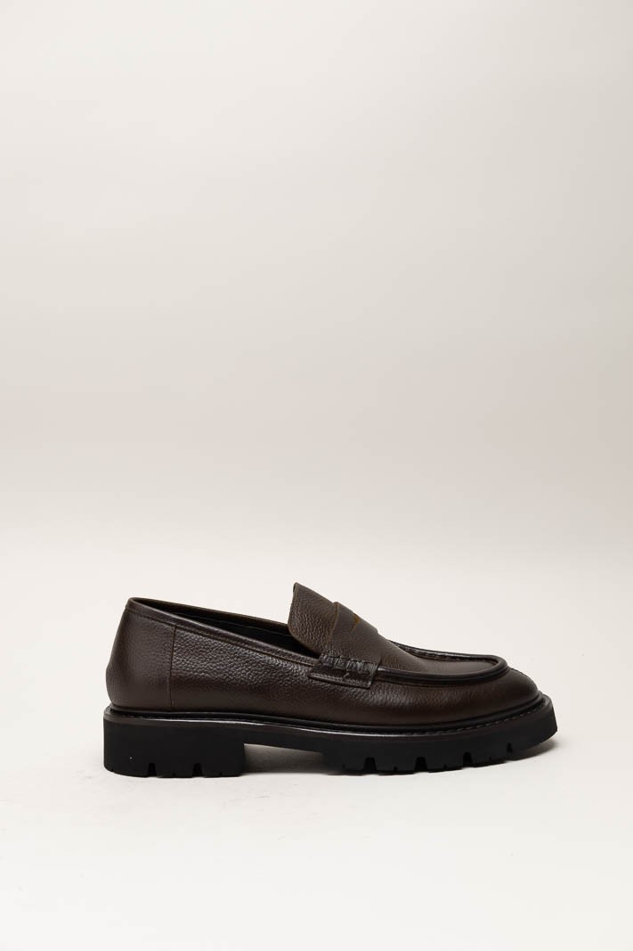 Donkerbruin Mocassin