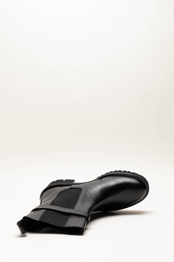 Zwart Enkellaars hak image