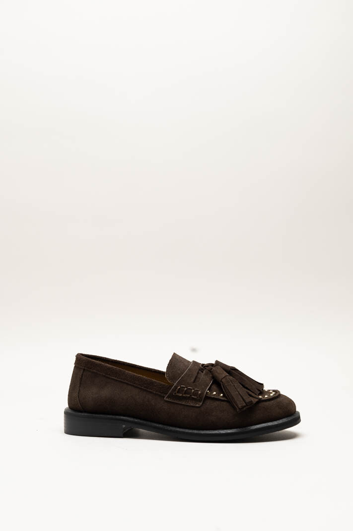 Donkerbruin Mocassin