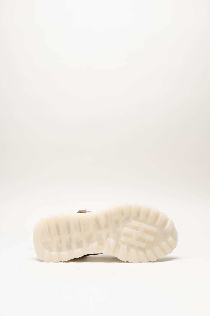 Lichtbruin Sandaal plat image