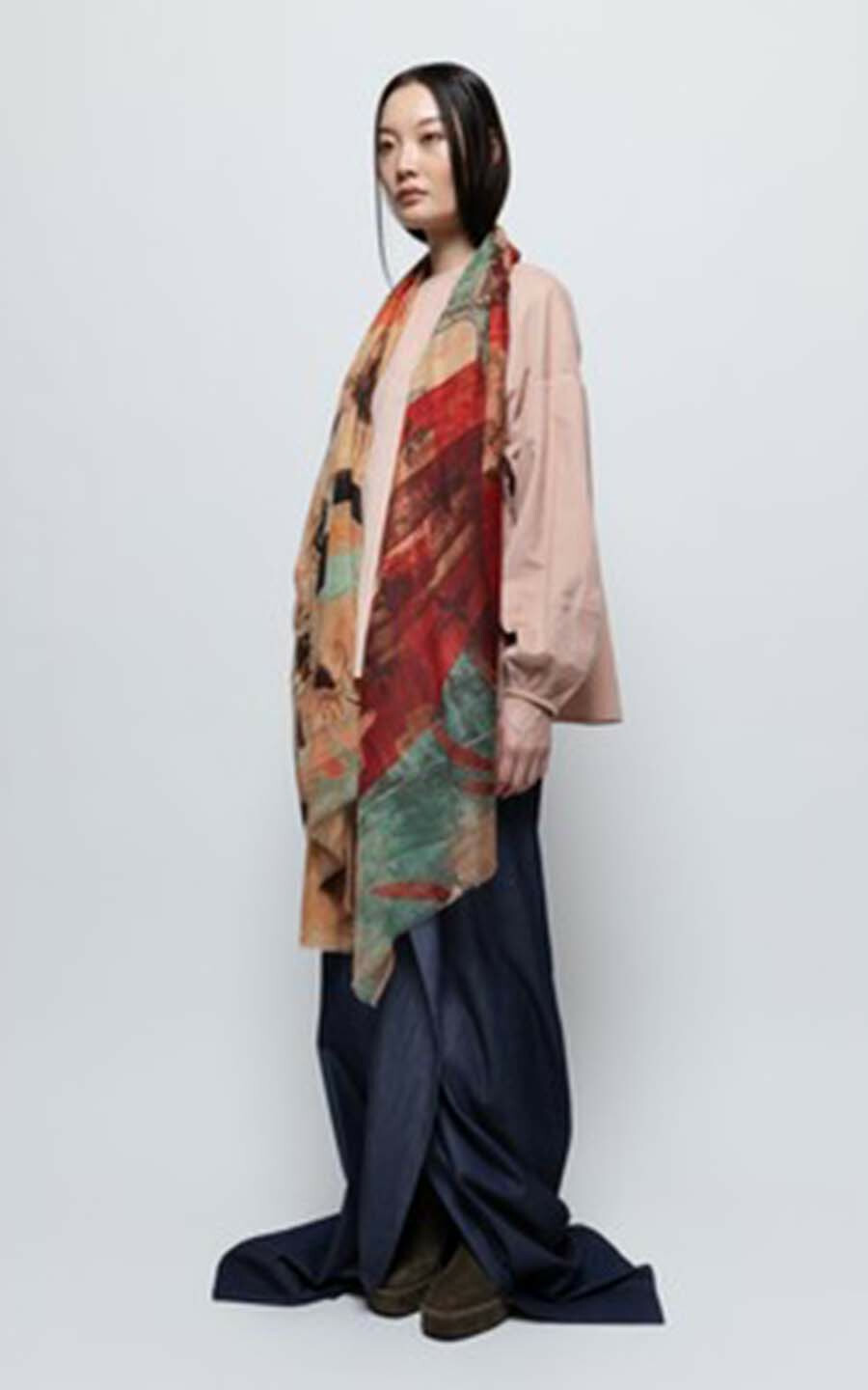 Multi beige Sjaals