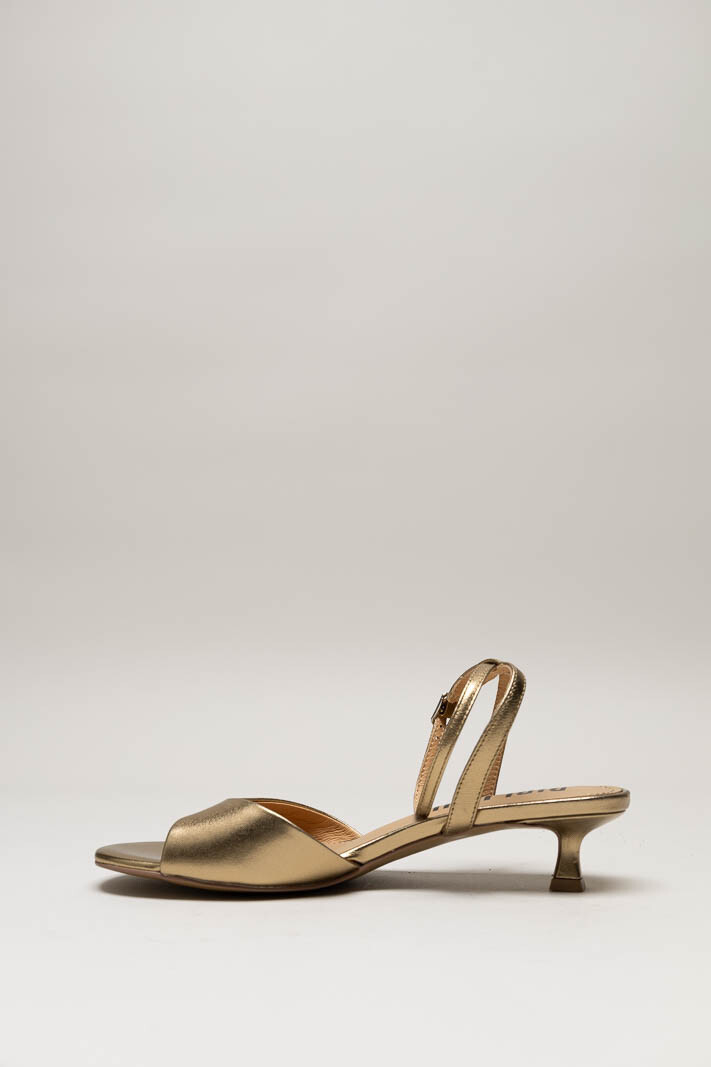 Brons Sandaal hak image