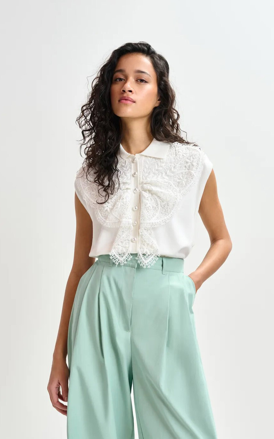 Wit Blouse