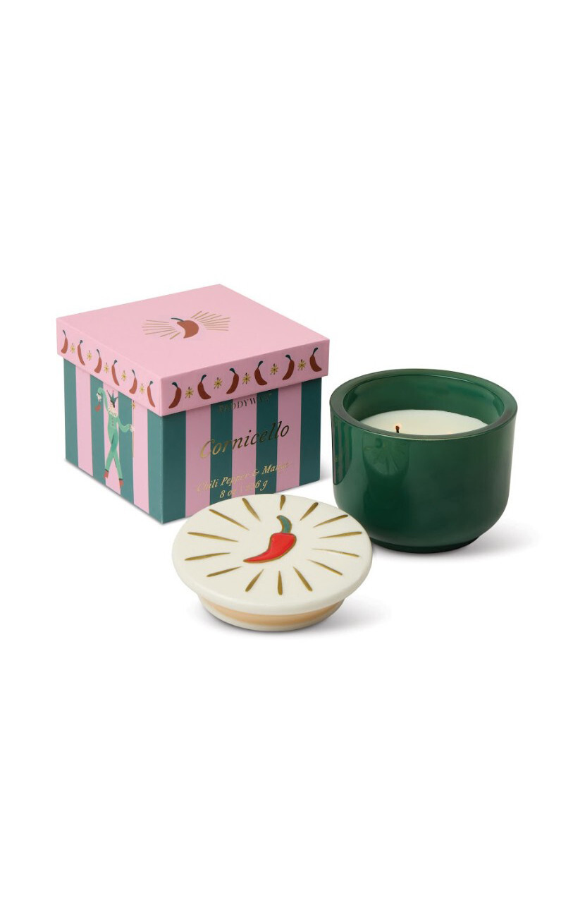 Groen Kaarsen en kaarsenhouders