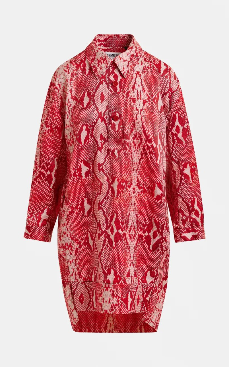 Rood Jurk image