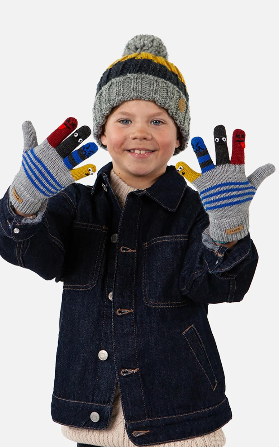 Grijs Handschoenen