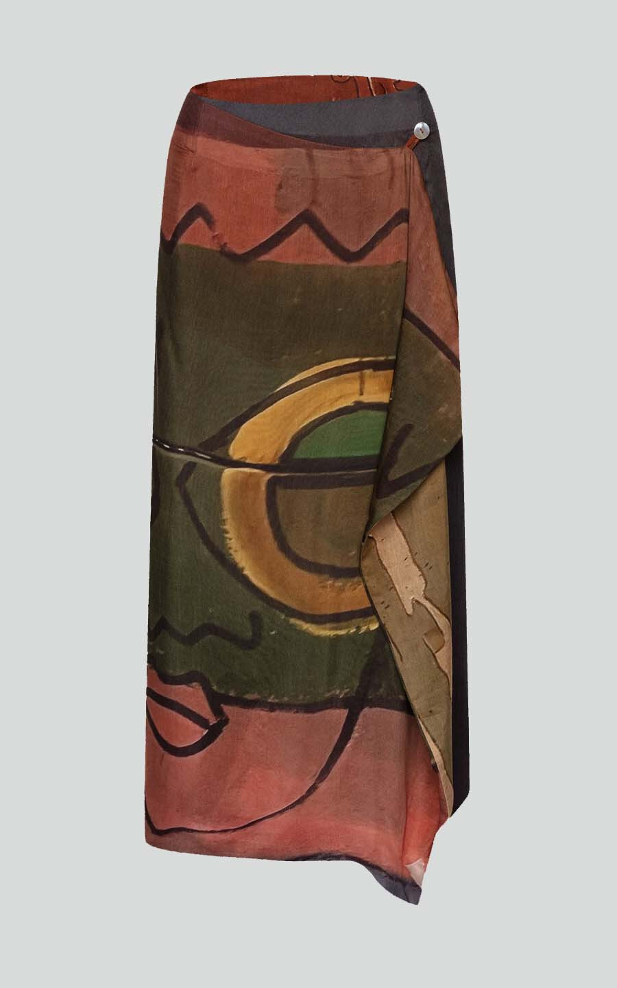 Roestbruin Rok image