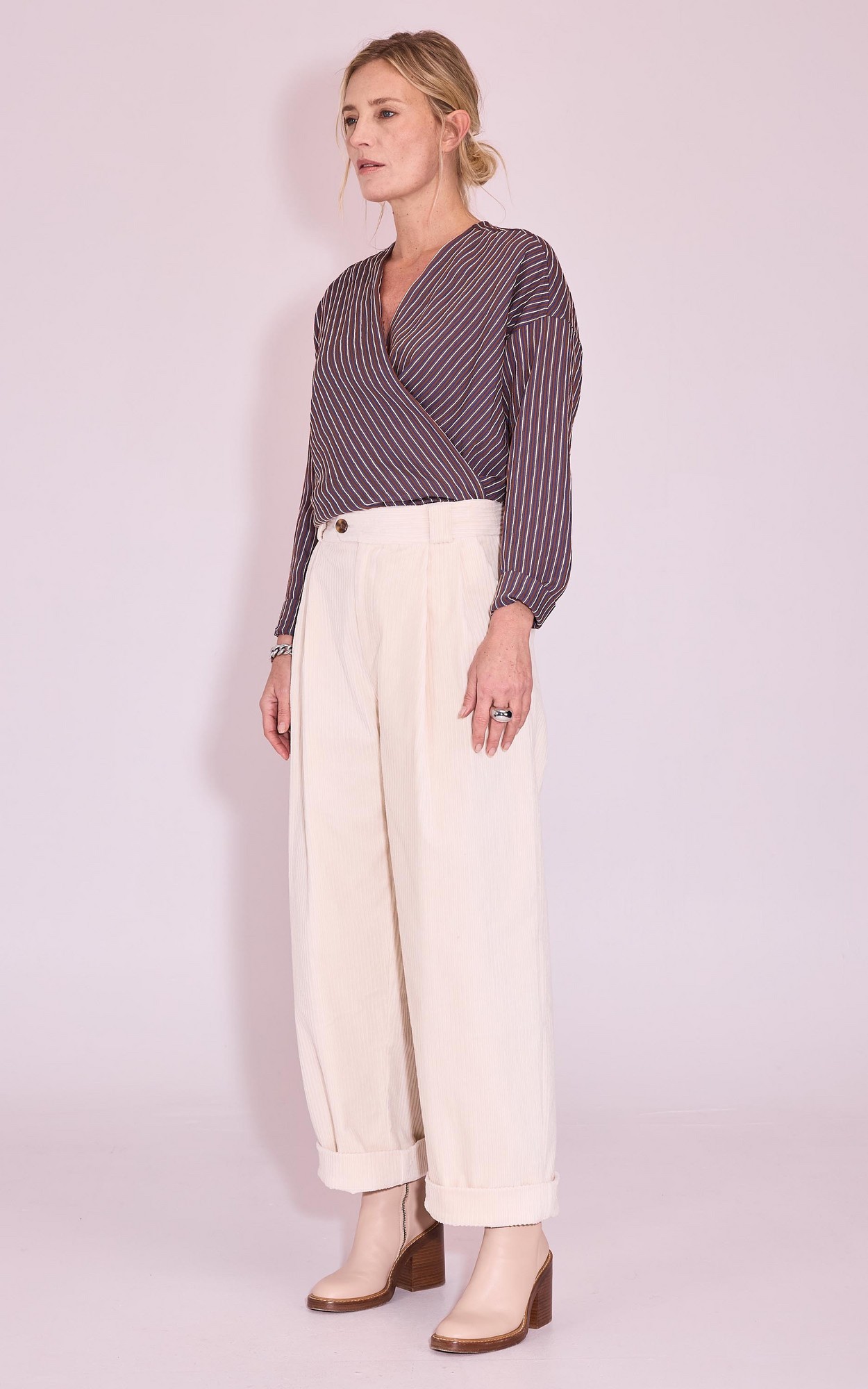 Ecru Broek image