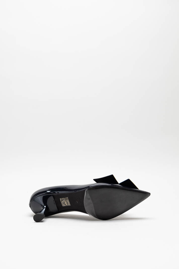 Donkerblauw Pump image
