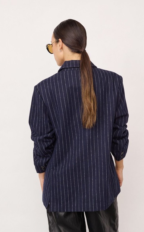 Donkerblauw Blazer image