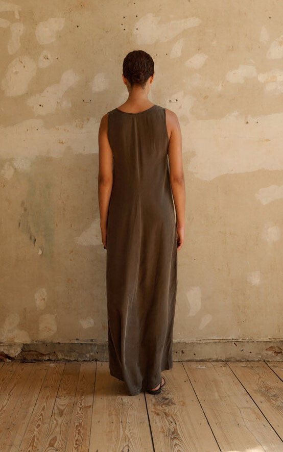 Bruin Jurk