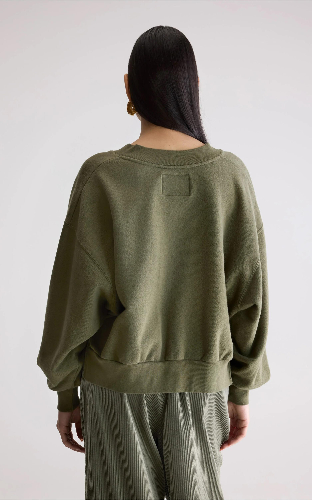 Kaki Sweater/trui