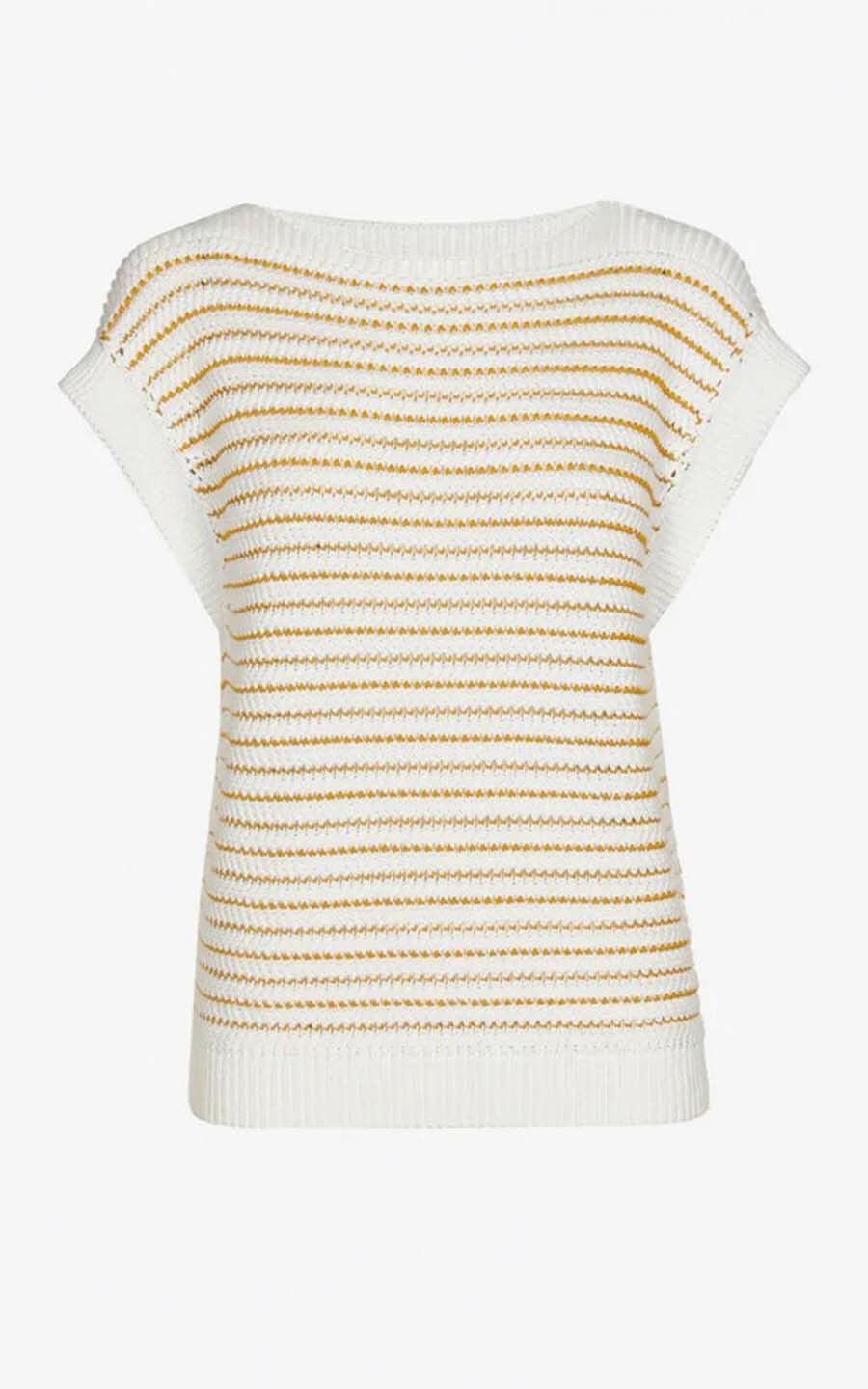 zoom in on Ecru T-shirt/top image Ecru T-shirt/top image