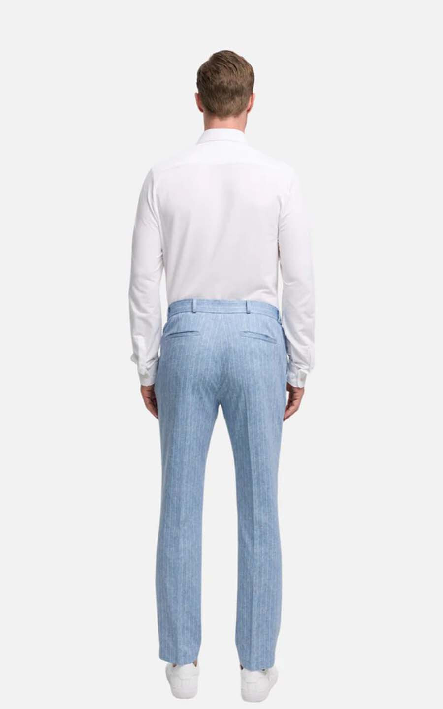 Lichtblauw Broek image