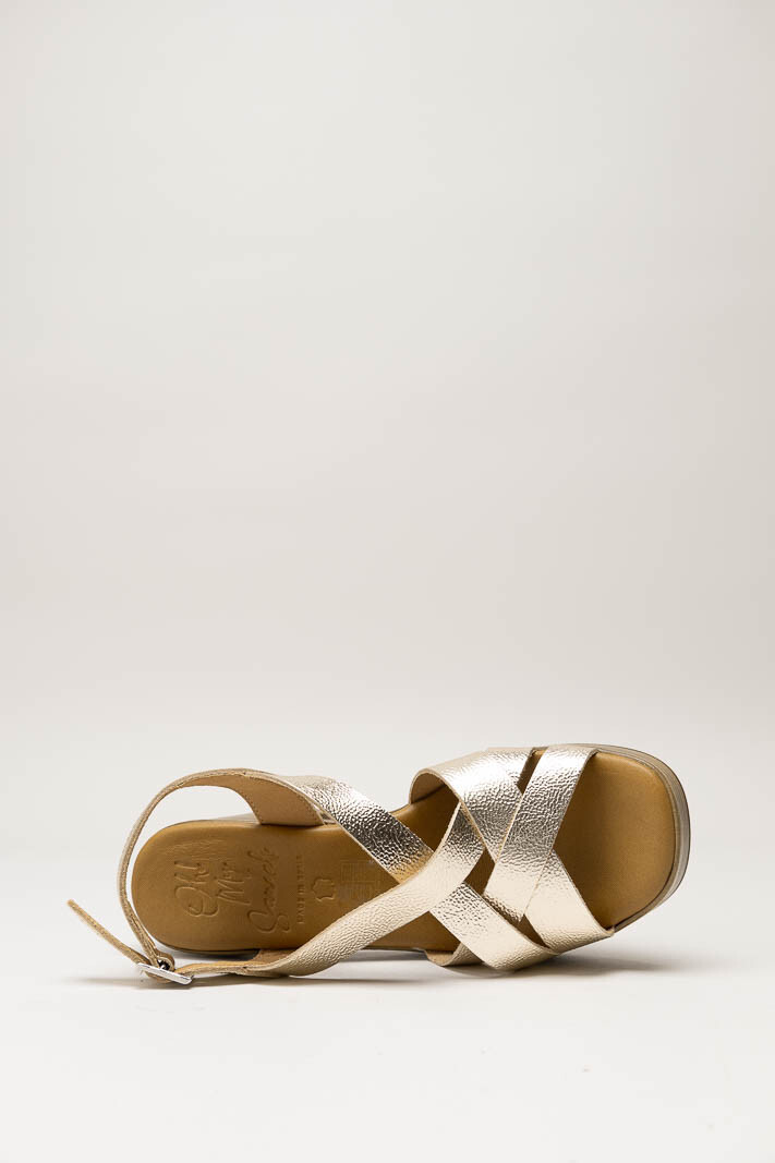 Goud Sandaal hak image