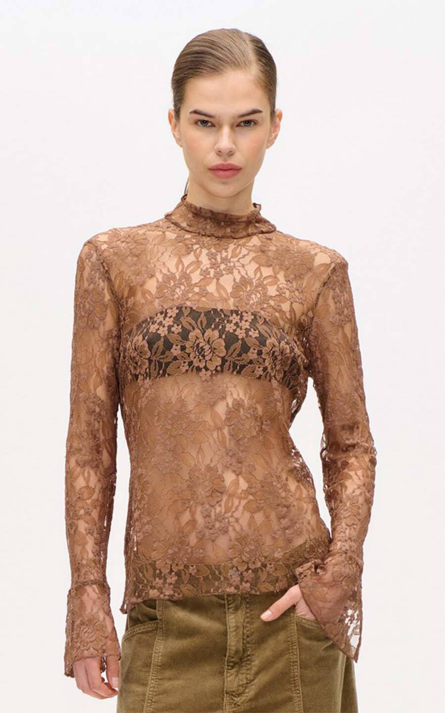 Camel T-shirt/top