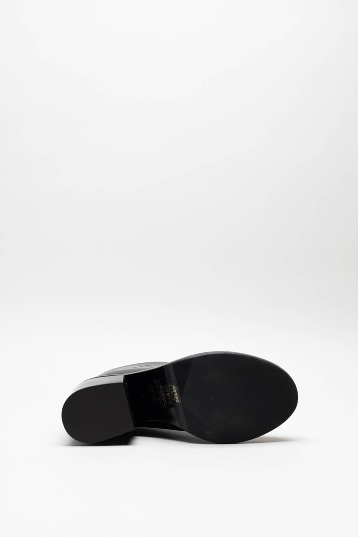 Zwart Enkellaars hak image