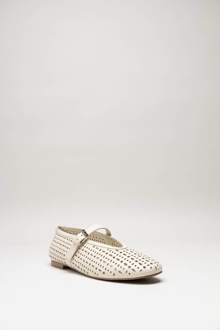 Lichtbeige Ballerina