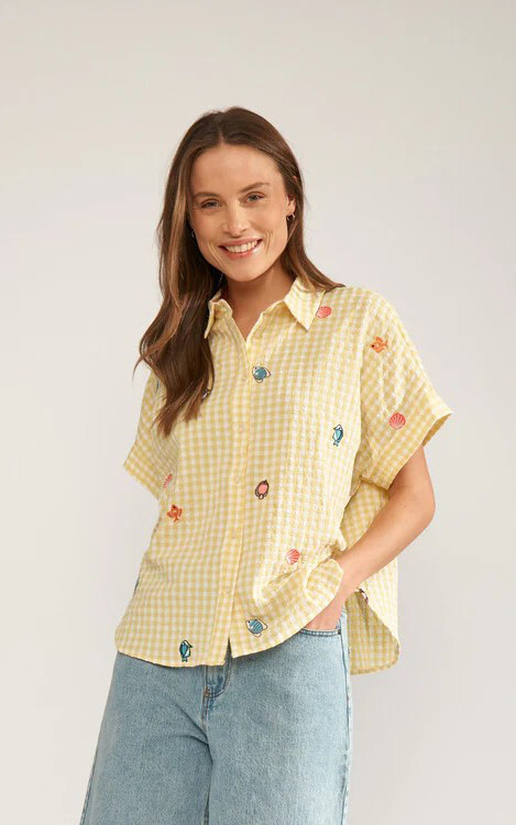 Geel Blouse