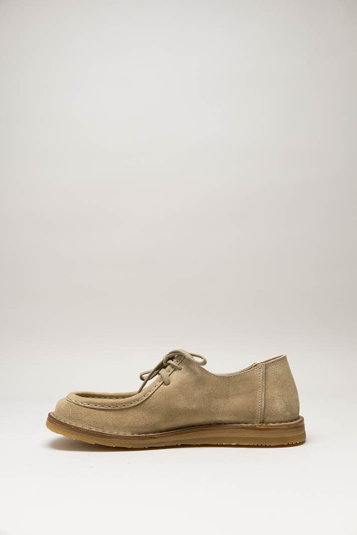 Donkerbeige Veterschoen image