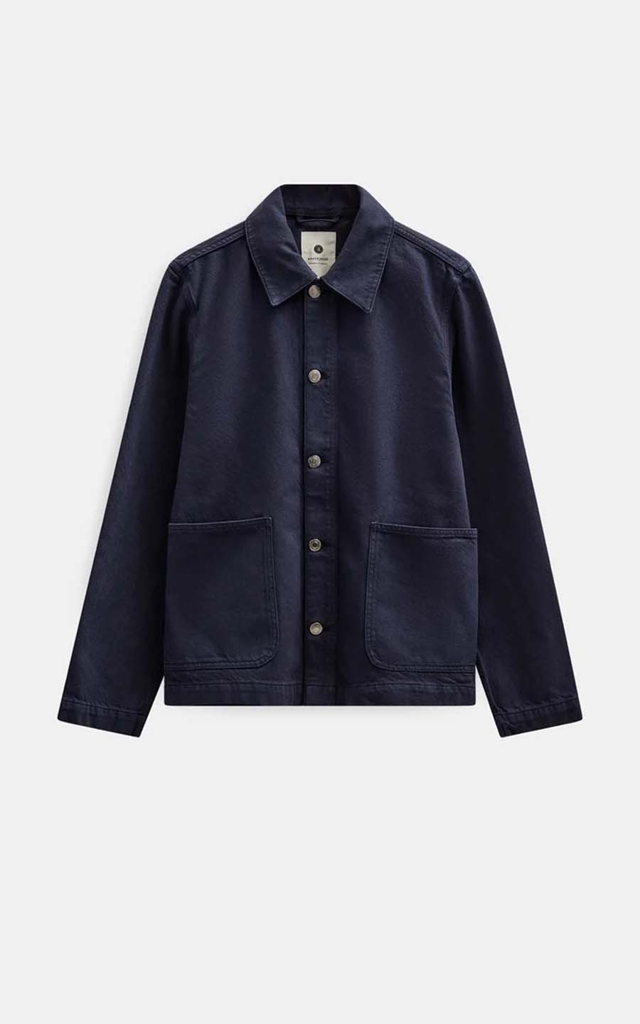 Marineblauw Overshirt image