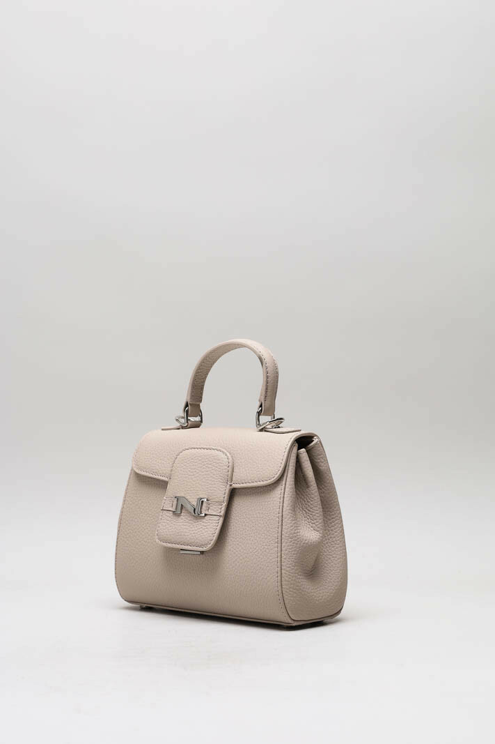 Beige Handtas
