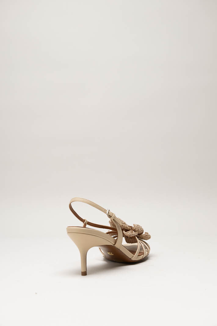 Beige Sandaal hak image