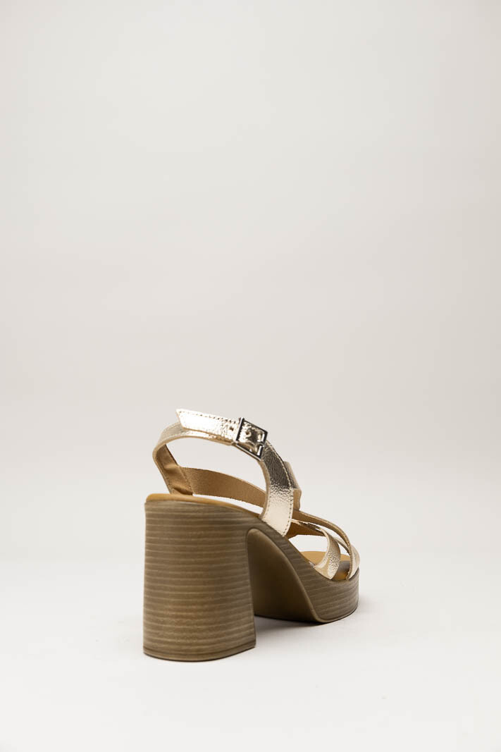 Goud Sandaal hak image