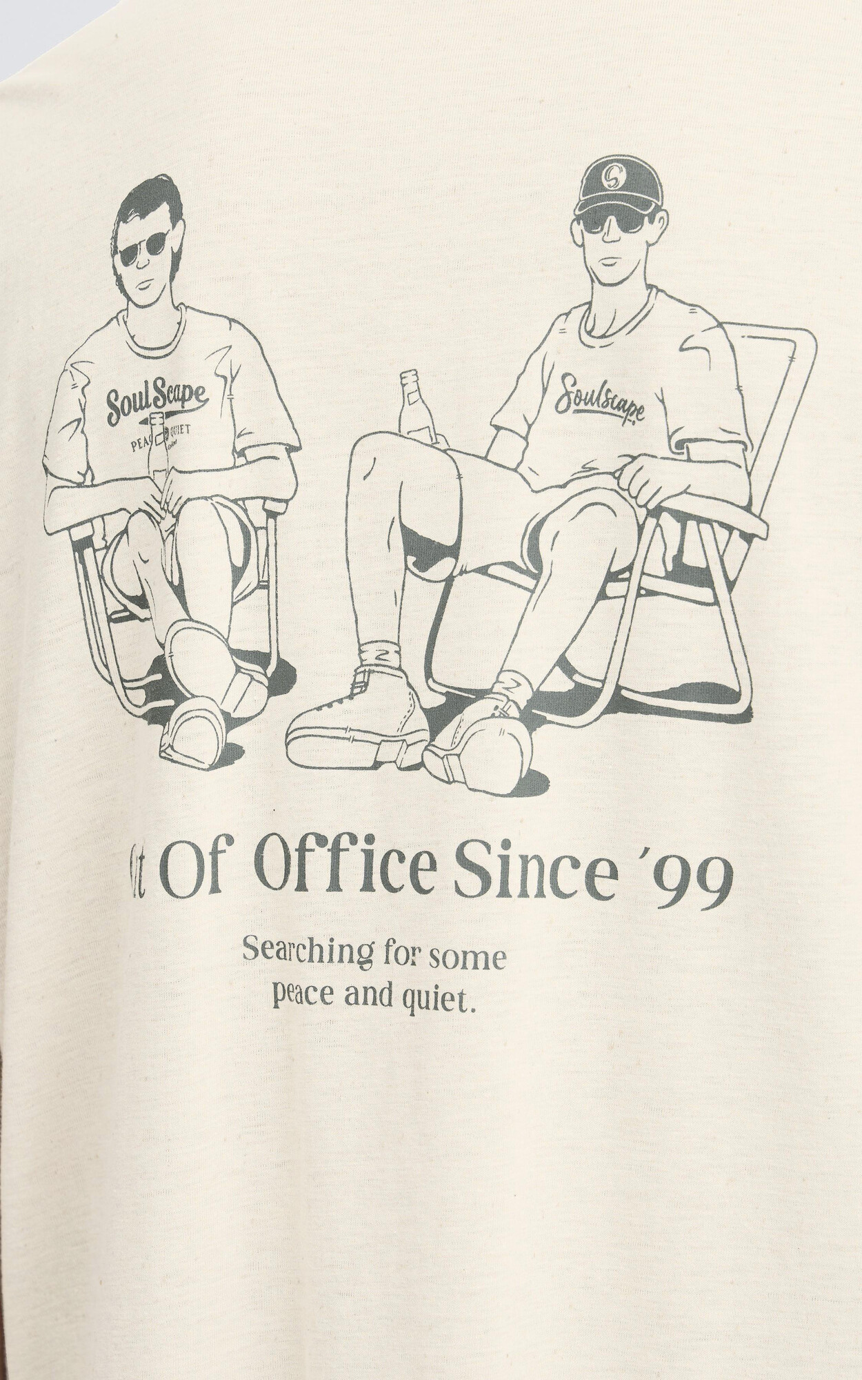 Lichtbeige T-shirt image