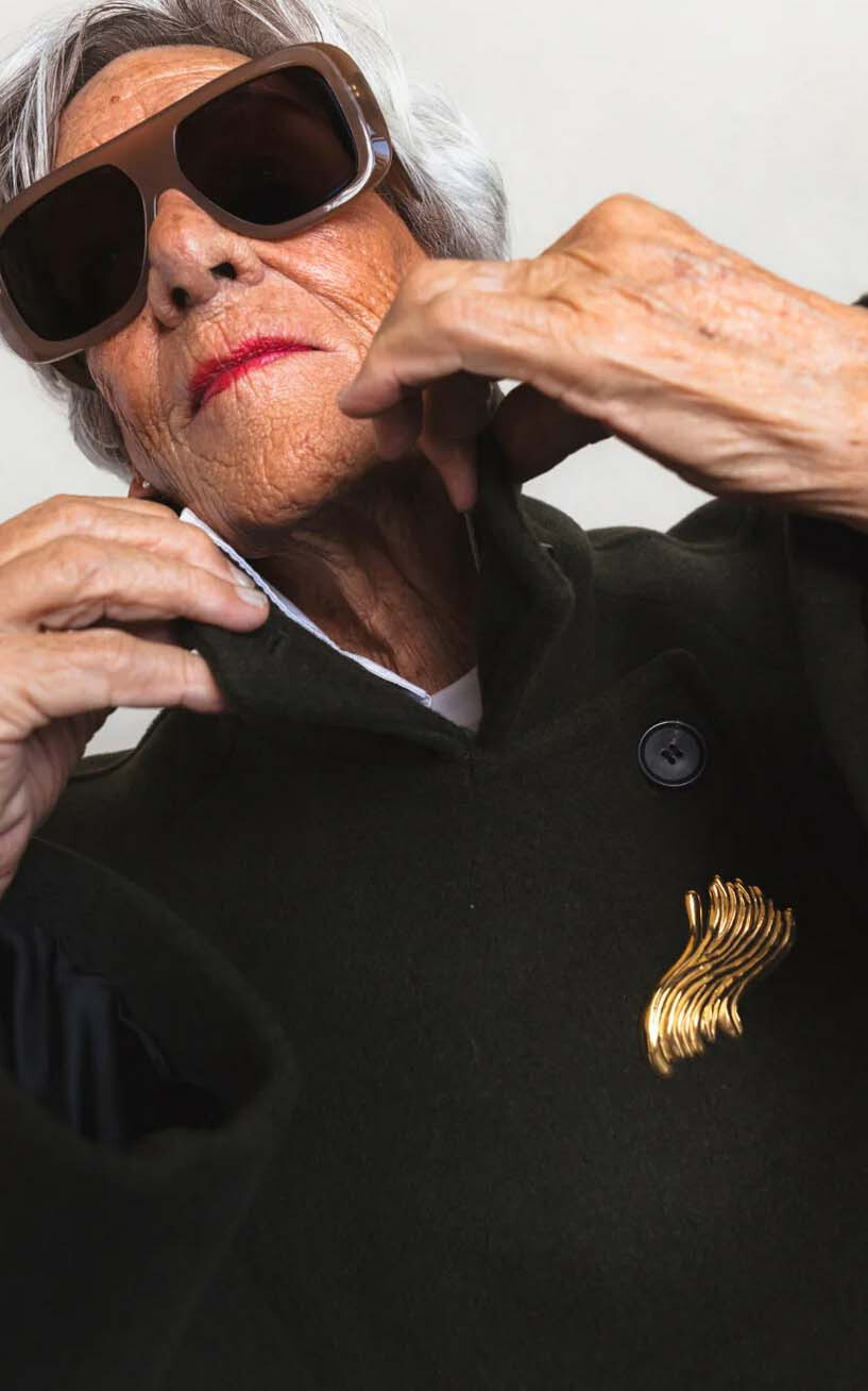 Goud Broche image